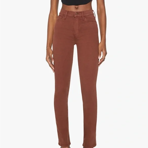 MOTHER The Mid Rise Dazzler Skimp size 29 Fudgesicle - Picture 3 of 6